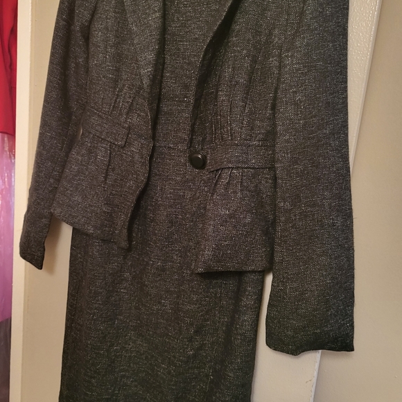 Nanette lepore dress suit set green olive size 2 nwot - Picture 3 of 16